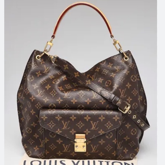 💎LIKE NEW 💎 CELEBRITY LOUIS VUITTON METIS HOBO BAG ANGELINA JOLIE - Picture 5 of 14